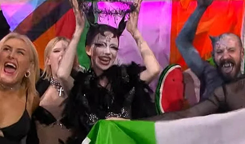 סמל אבטיח בגרין רום האירי, אירוויזיון 2024