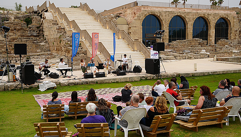 קבלת שבת בנמל קיסריה צילום ליה להב אמיר