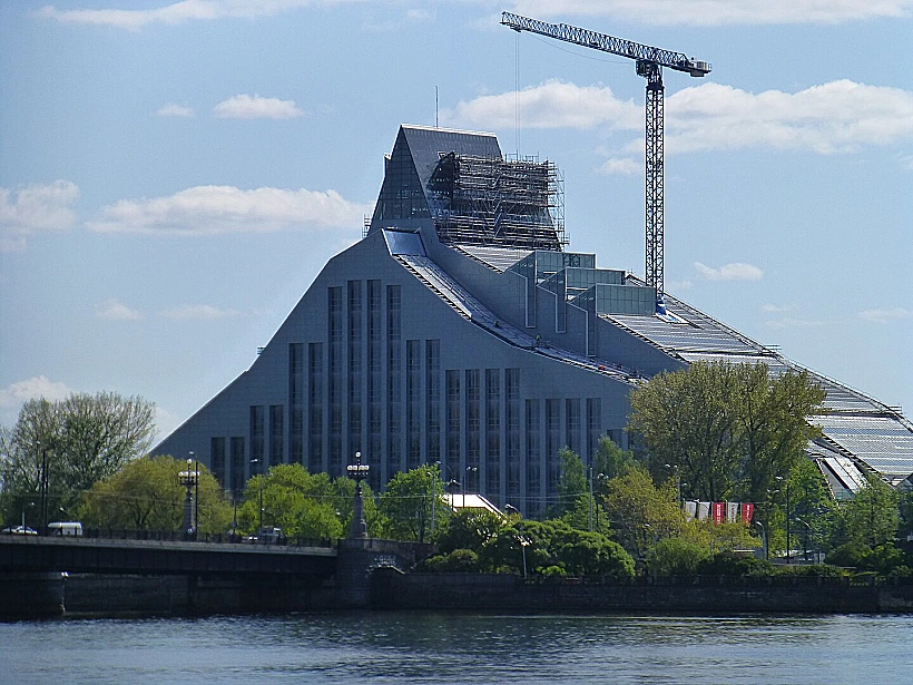 Riga Latvian National הספרייה הלאומית בריגה