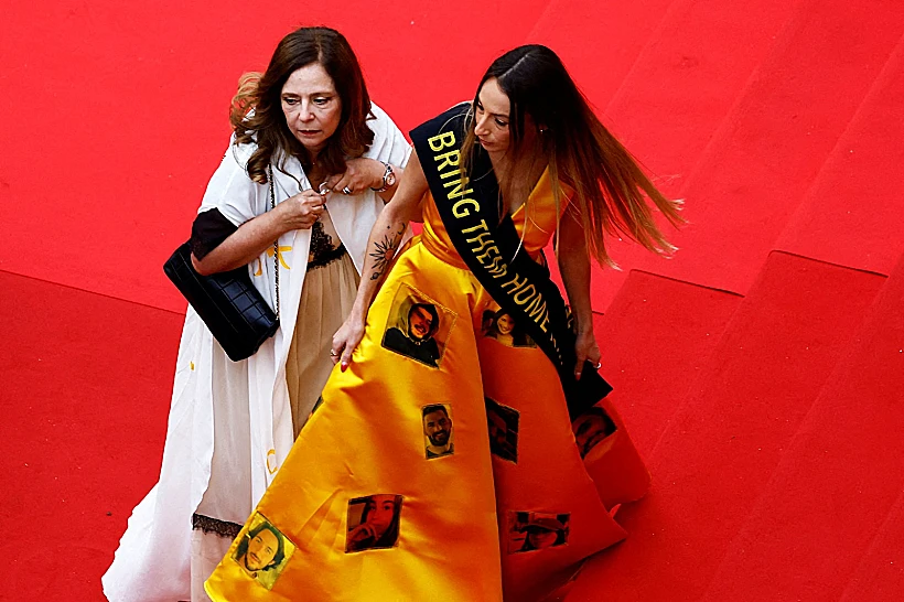 לורה בלג'מן כאדר בפסטיבל קאן, צרפת