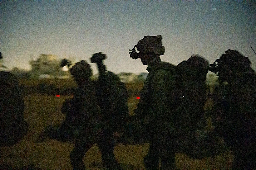 כניסת כוחות הקומנדו לרפיח צה"ל עזה לוחמים