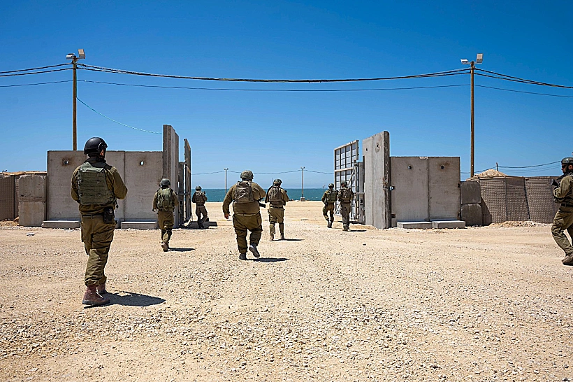 ההכנות לקליטת מזח הסיוע ההומניטרי ברצועת עזה