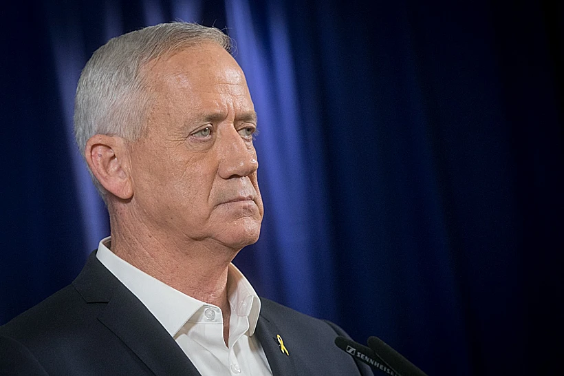 השר בני גנץ בהצהרתו