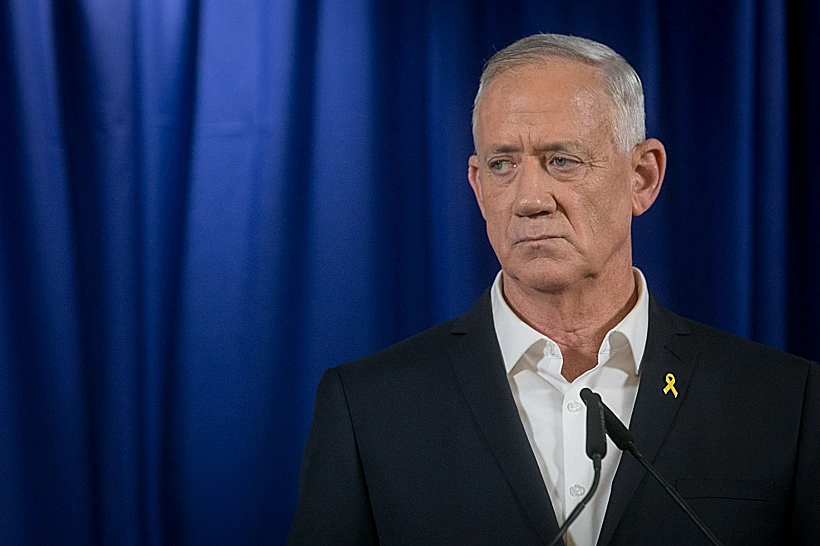 השר בני גנץ בהצהרתו