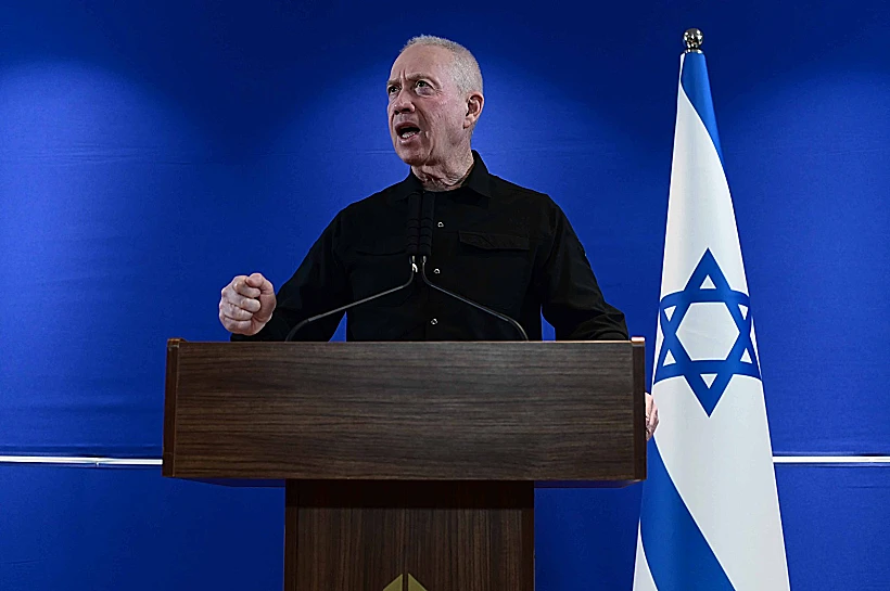 השר גלנט בהצהרתו