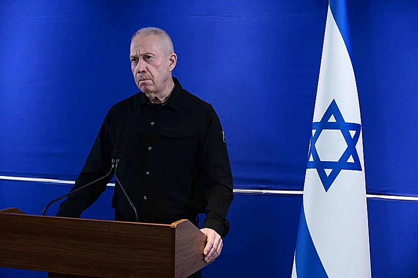 שר הביטחון יואב גלנט