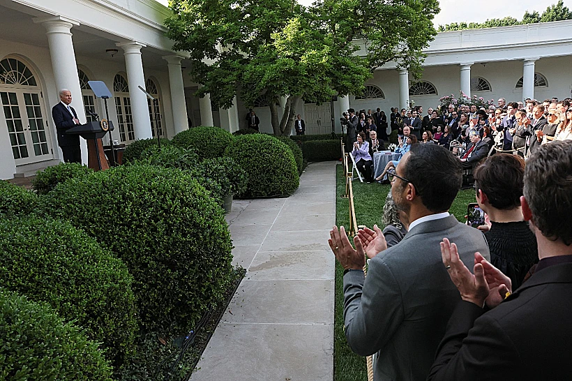 האירוע בבית הלבן לכבוד הקהילה היהודית בארה"ב