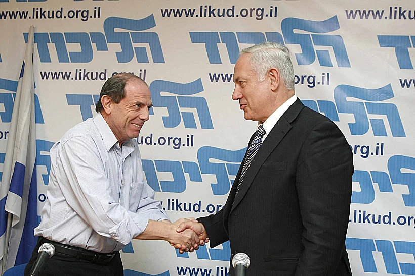 בנימין נתניהו וספי ריבלין