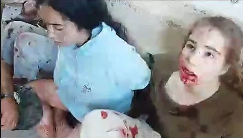 מתוך תיעוד חטיפת התצפיתניות (מימין: אגם ברגר, לירי אלבג)