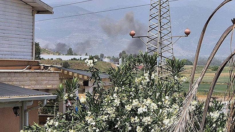 נפילה באזור קריית שמונה חרבות ברזל