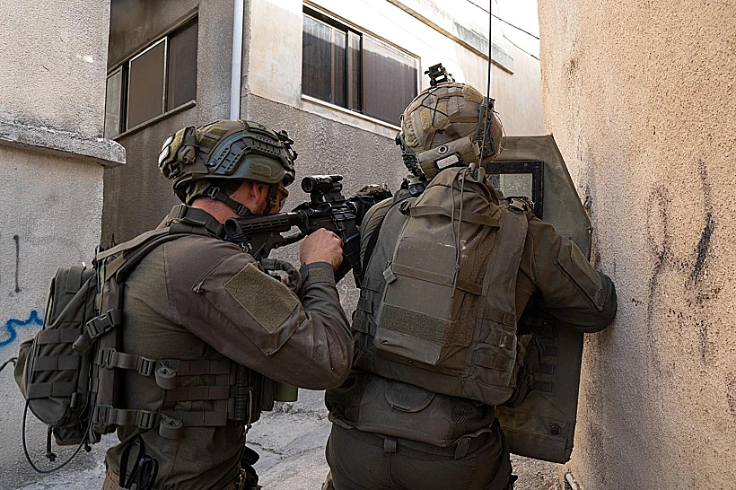 פעילות הכוחות בג'נין