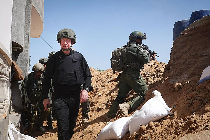 שר הביטחון יואב גלנט