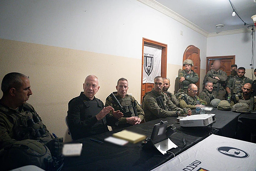 שר הביטחון יואב גלנט