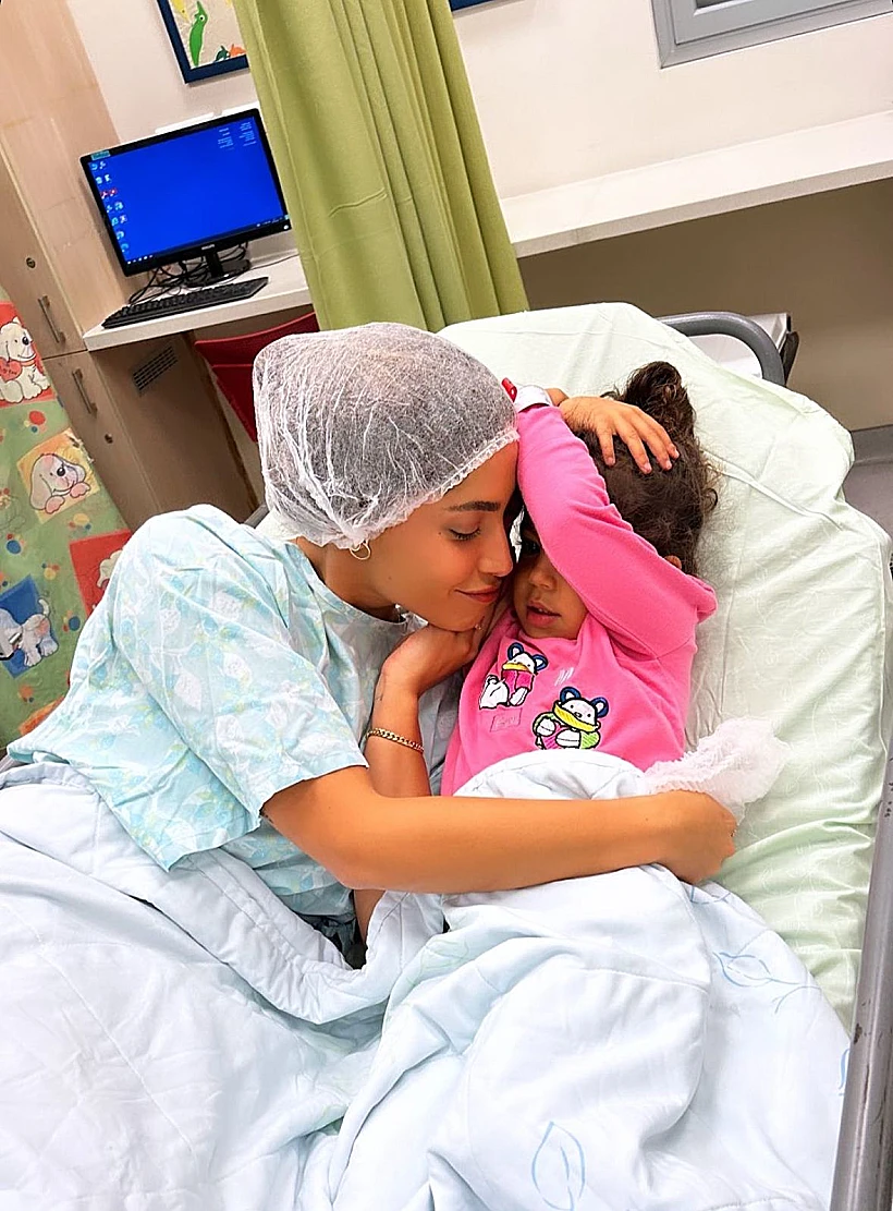 דניאל גרינברג ובתה מיאל