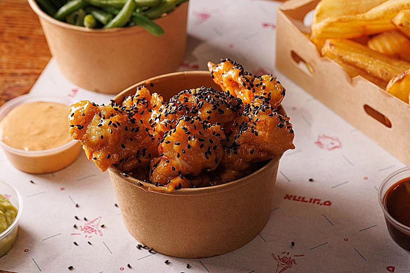 פופקורן עוף של אהרוני