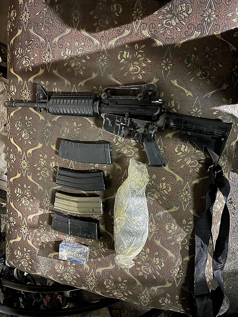 אמצעי לחימה שהוחרמו ביהודה ושומרון