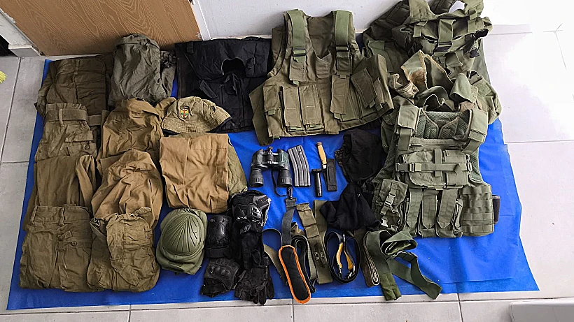 אמצעי לחימה שהוחרמו ביהודה ושומרון