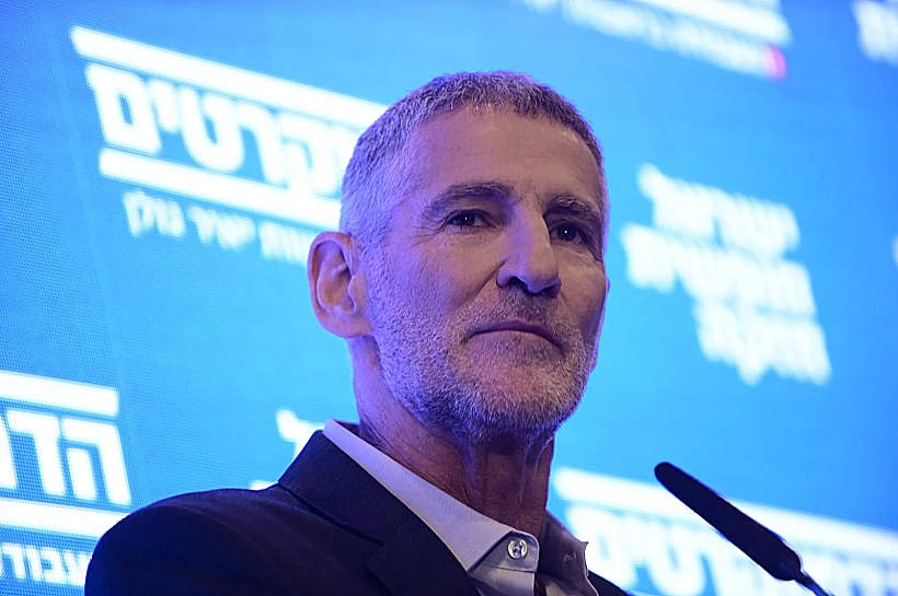 יאיר גולן אחרי הניצחון בפריימריז