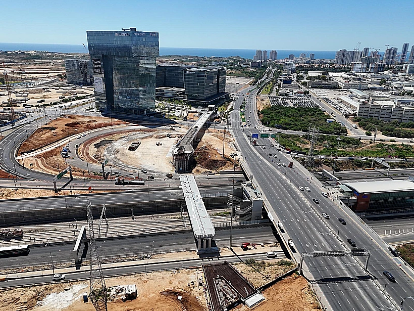 העבודות בנתיבי איילון, באזור ראשון לציון