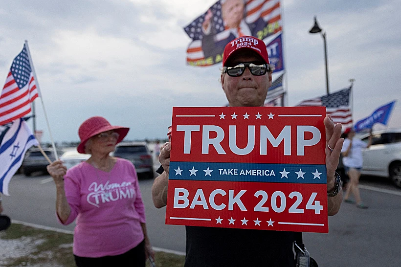 תומכי טראמפ לאחר ההרשעה