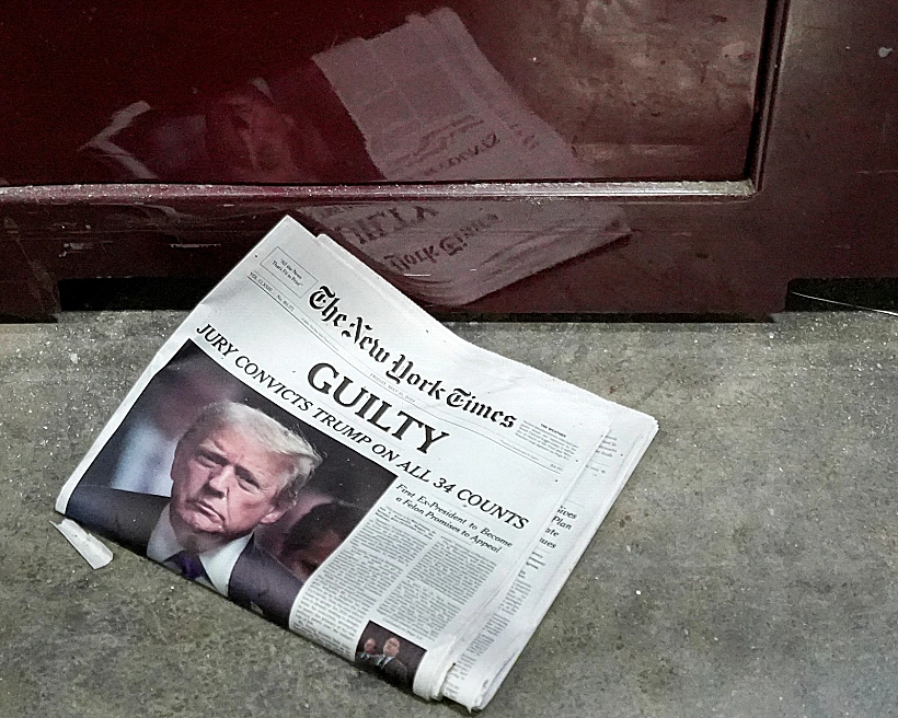 כותרת "הניו יורק טיימס