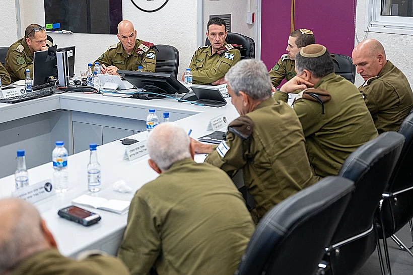 אלופי המטכ"ל בתרגיל פיקוד הצפון