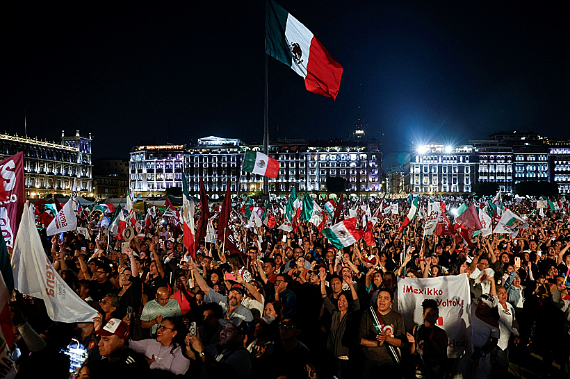 בחירות כלליות במקסיקו קלאודיה שיינבאום נשיאה