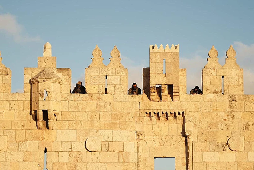 משטרה מג"ב דגלים מצעד יום ירושלים