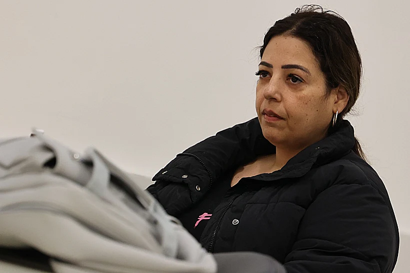 דקלה חסדאי בבית המשפט המחוזי בלוד, ינואר 2024