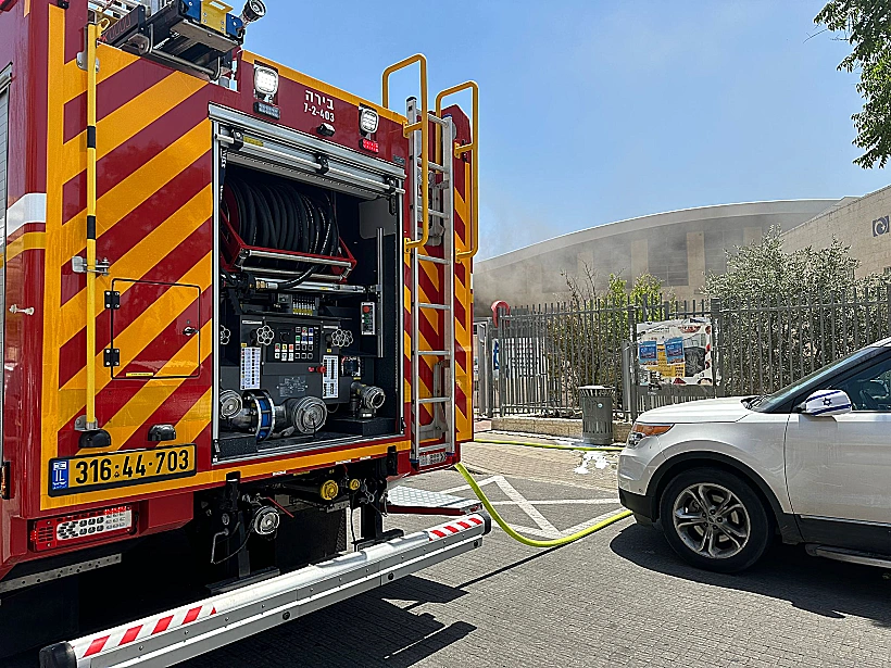 שריפה בבית ספר בשכונת הר חומה בירושלים