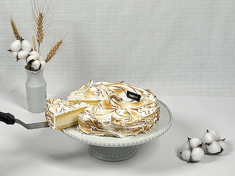 טורט גבינה לימון ומרנג של שני