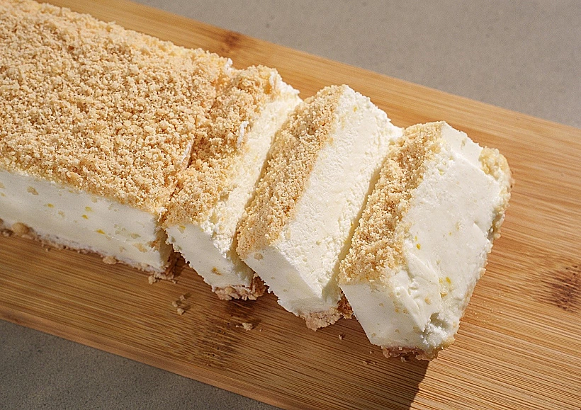 עוגת מוס גבינה פירורים של ביגה