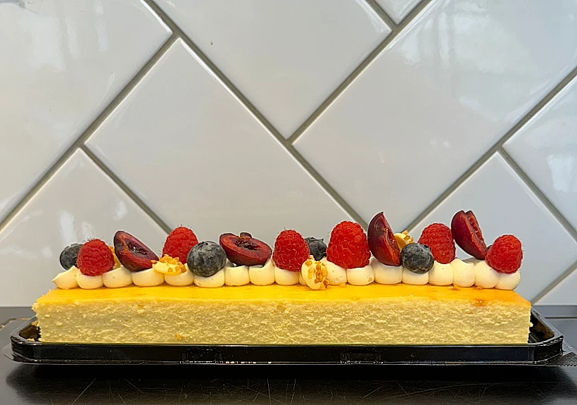 עוגת גבינה וקרם פטיסייר של האופים הקטנים