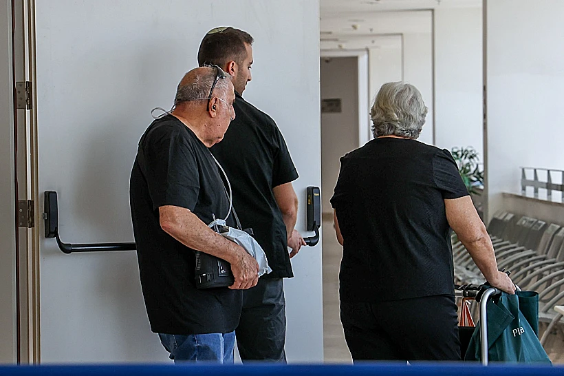 הנאשם ויקטור קטן, היום בבית המשפט