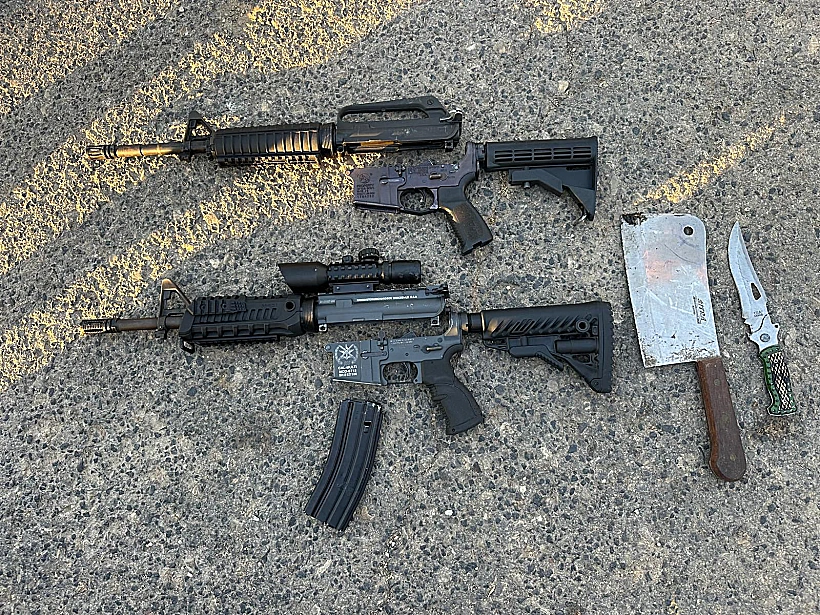 נשק שאותר ביהודה ושומרון