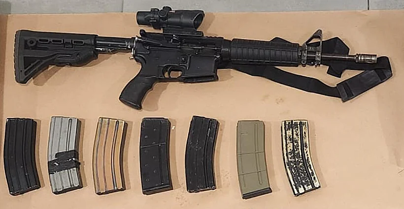 נשק שאותר ביהודה ושומרון