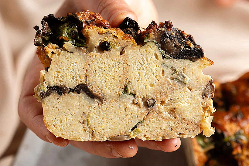 ברד פודינג פטריות של איטס קפיטריה