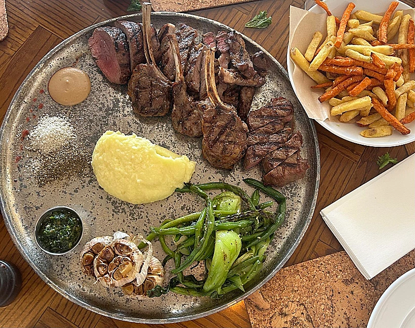 פלטת בשרים - ראנץ' האוס