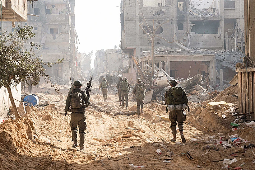 לוחמי הנח"ל במרחב רפיח