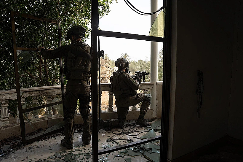 חרבות ברזל פעילות הכוחות ברצועה עזה צה"ל לוחמים