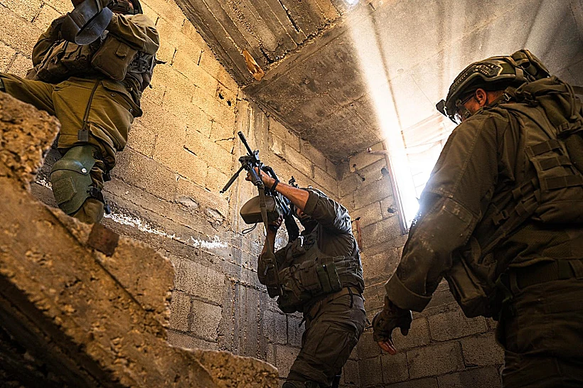 חרבות ברזל פעילות הכוחות ברצועה עזה צה"ל לוחמים