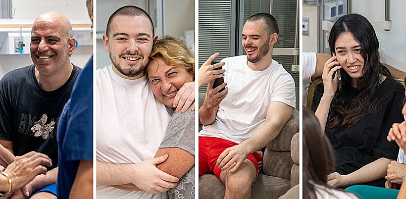 נועה ארגמני, אנדריי קוזלוב, אלמוג מאיר ושלומי זיו