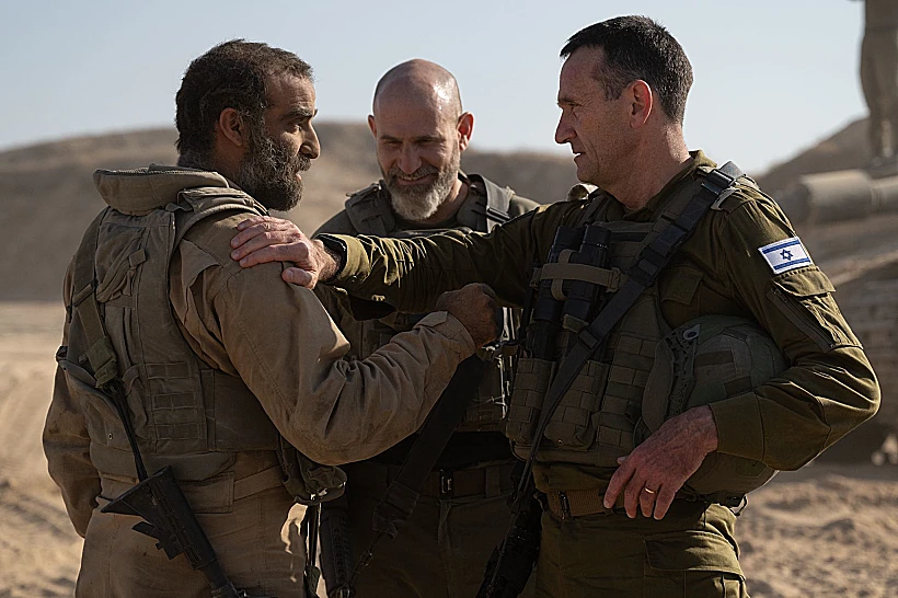 הרמטכ"ל הרצי הלוי בעזה