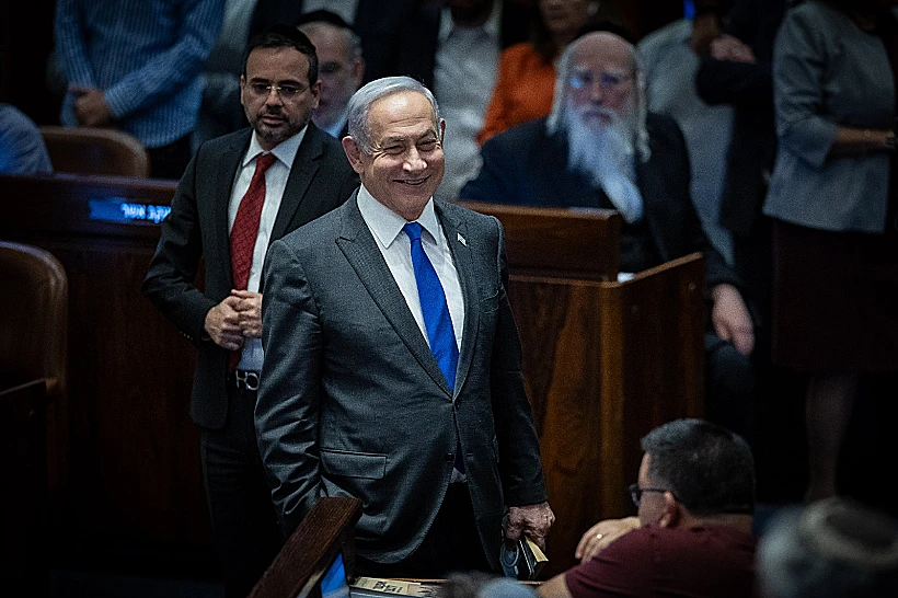 רה"מ נתניהו בכנסת