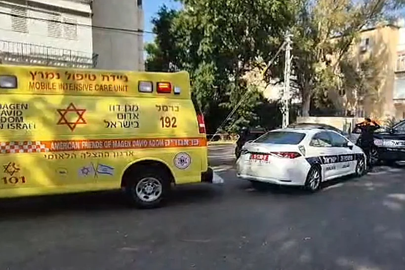 זירת הרצח בחיפה