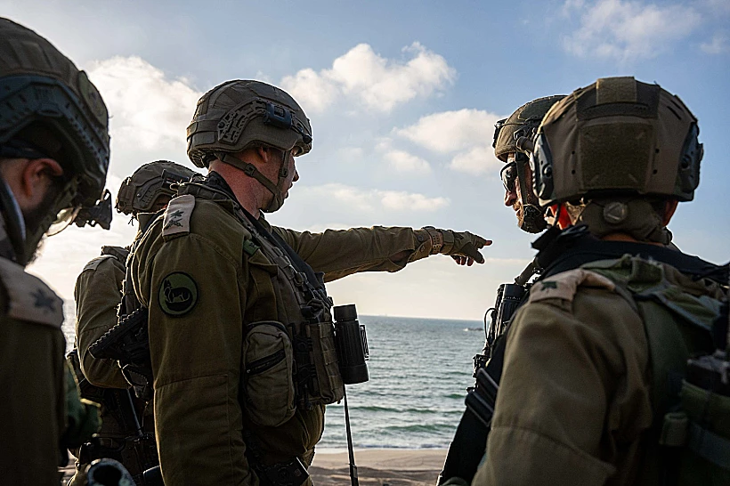 אלוף פיקוד הדרום ירון פינקלמן ברפיח