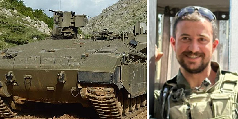 האסון ברפיח סרן ווסים מחמוד, נגמ"ש נמר"ה