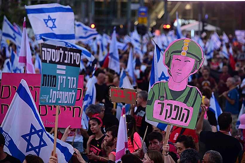 בקריאה לעסקה ויציאה לבחירות הפגנות בת"א למען החטופים ונגד הממשלה