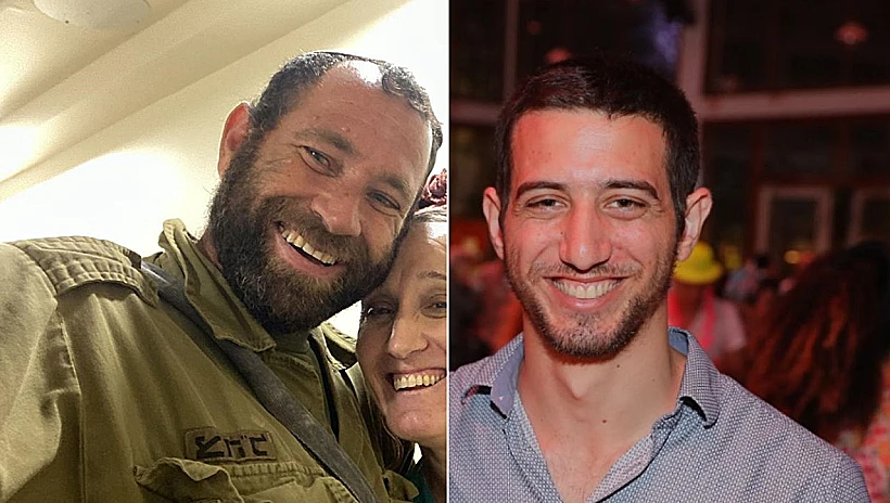 מימין: סרן (מיל') איתן קופלוביץ, רס"ב (מיל') אילון ויס