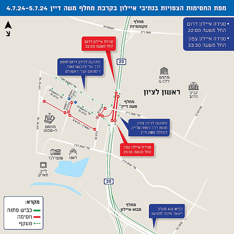 מפת החסימות